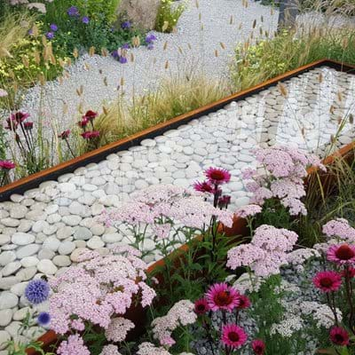 Bespoke Corten Steel Trough 